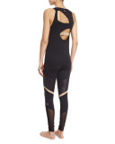 Dalia Cutout-Back Sleeveless Sport Tank