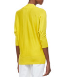 V-Neck 3/4-Sleeve Sweater 