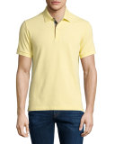 Core Short-Sleeve Pique Polo Shirt, Gorse Yellow