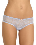 Serena Lace Keyhole Hipster Briefs, Light Orchid