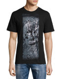 T-Joe Printed Short-Sleeve T-Shirt, Black