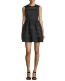 Bambolina Sleeveless Embroidered Dress