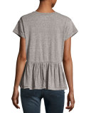 The Girlie Tee, Heather Gray
