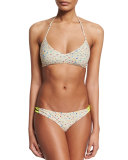 Zunzal Reversible Swim Top, Umbrella/Nirvana