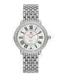 16mm Serein Diamond Watch Head, Steel