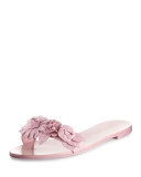 Lilico Floral Flat Slide Sandal, Pink