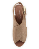 Indo Crisscross Chunky-Heel Sandal