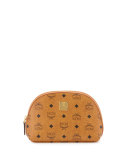 Heritage Line Cosmetics Pouch, Cognac