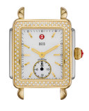 16mm Deco Diamond Watch Head, Two-Tone