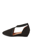 Natalia d'Orsay Demi-Wedge Pump, Black