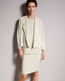 Washable Wool Short Boxy Jacket