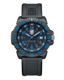 44mm Navy SEAL 3050 Series Colormark Watch, Blue