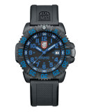 44mm Navy SEAL 3050 Series Colormark Watch, Blue
