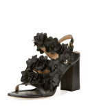 Blossom Leather 65mm Sandal