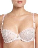 Présage Demi-Cup Bra, Hazelnut Pink