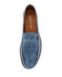 Nate Men's Suede Slip-On Loafer
