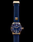 1898 Rubber-Strap Sport Watch, Blue
