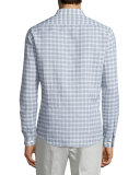 Zack Check Long-Sleeve Sport Shirt, Multi