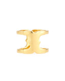 Gemini Golden Link Ring