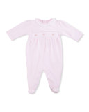 Heart to Heart Footie Pajamas, Pink, Size 0-9 Months