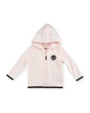 Hooded Zip-Front Sweatshirt, Size 3-18 Months