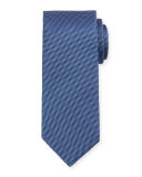 Micro-Houndstooth Silk Tie