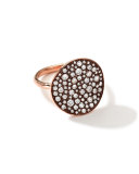 18K Rose Gold Glamazon Stardust Flower Ring with Diamonds (1.8 ct)