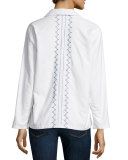 The Ruffle Washed Tee
