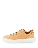 Women's 50mm Leather Low-Top Sneaker