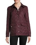 Westbridge Quilted Jacket, Crimson