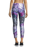 Paint-Splatter Performance Leggings