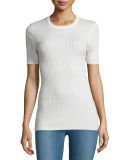 Crew Short-Sleeve Sweater