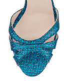 Westminster Glitter Strappy Sandal, Blue