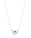18K Fiorette Tanzanite & Diamond Pendant Necklace