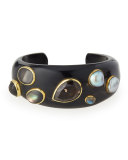 Sifa Dark Horn Cuff Bracelet