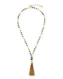 Beaded Tassel Necklace