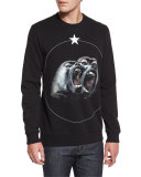 Monkey Brothers Sweatshirt, Black