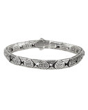 Men's Aeolus Athena Sterling Silver Bracelet