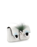 Micro Monster Baguette, White/Black