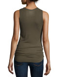 Extra-Fine Long Knit Tank