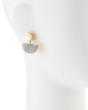 Geometry Quartzite Drop Earrings 