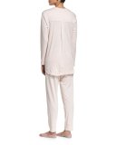 Pure Essence Two-Piece Pajama Set, Roseo