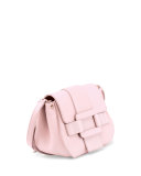 Pilgrim De Jour Leather Crossbody Bag, Pink