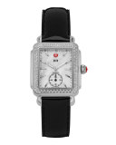 16mm Deco  Diamond Watch Head, Steel