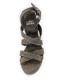 Soundtrack Glitter Platform Sandal, Pyrite