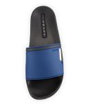 Men's Colorblock Rubber Slide Sandal
