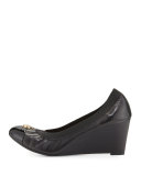 Jolie Logo 65mm Wedge Pump