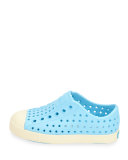 Jefferson Waterproof Low-Top Shoe, Surfer Blue, Toddler