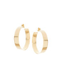 Large Vanity 14K Hoop Earrings