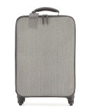Monili Spinner Wheeled Carryon Suitcase, Gray Pattern